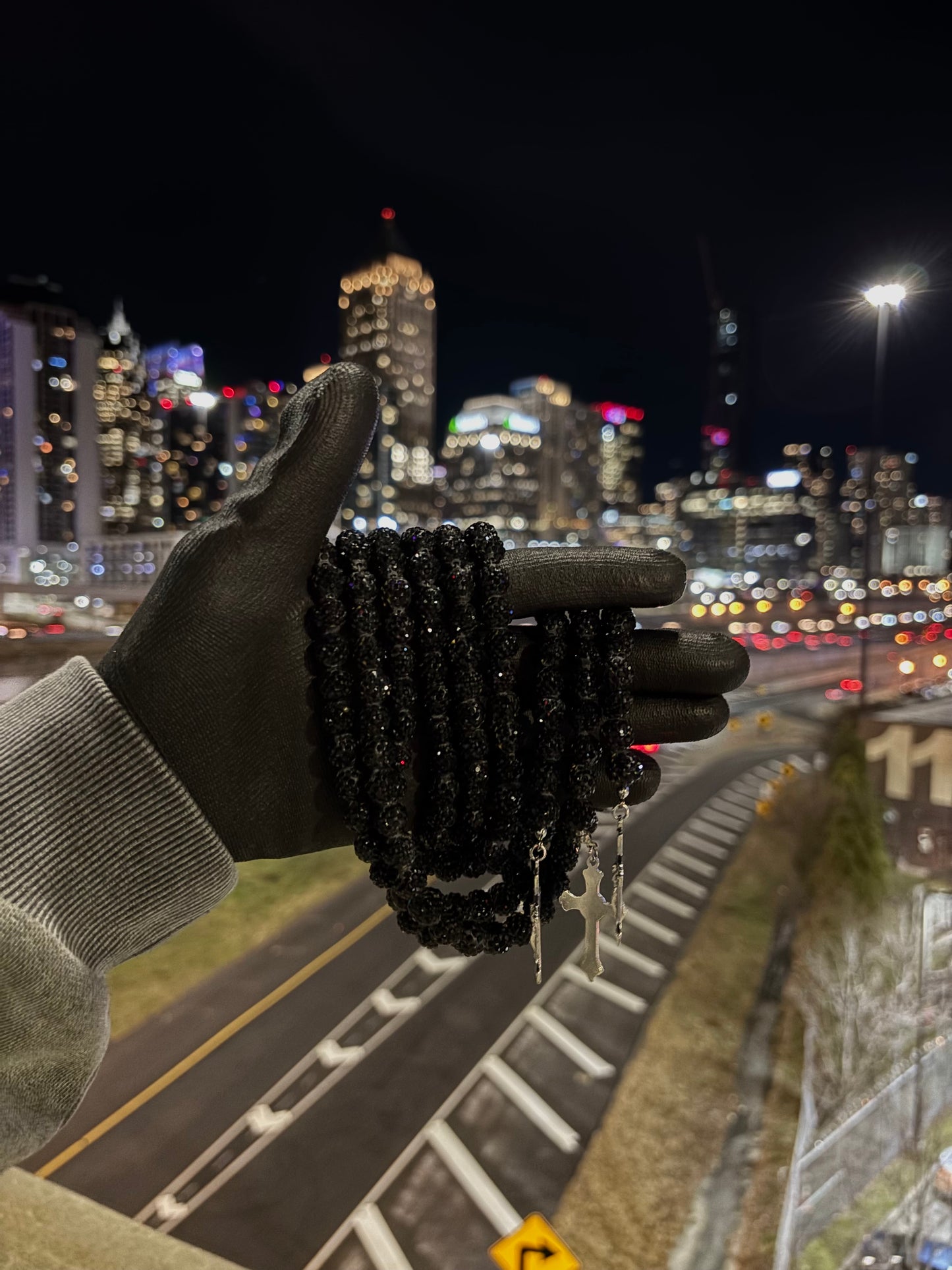 Astral Rhinestone Rosary