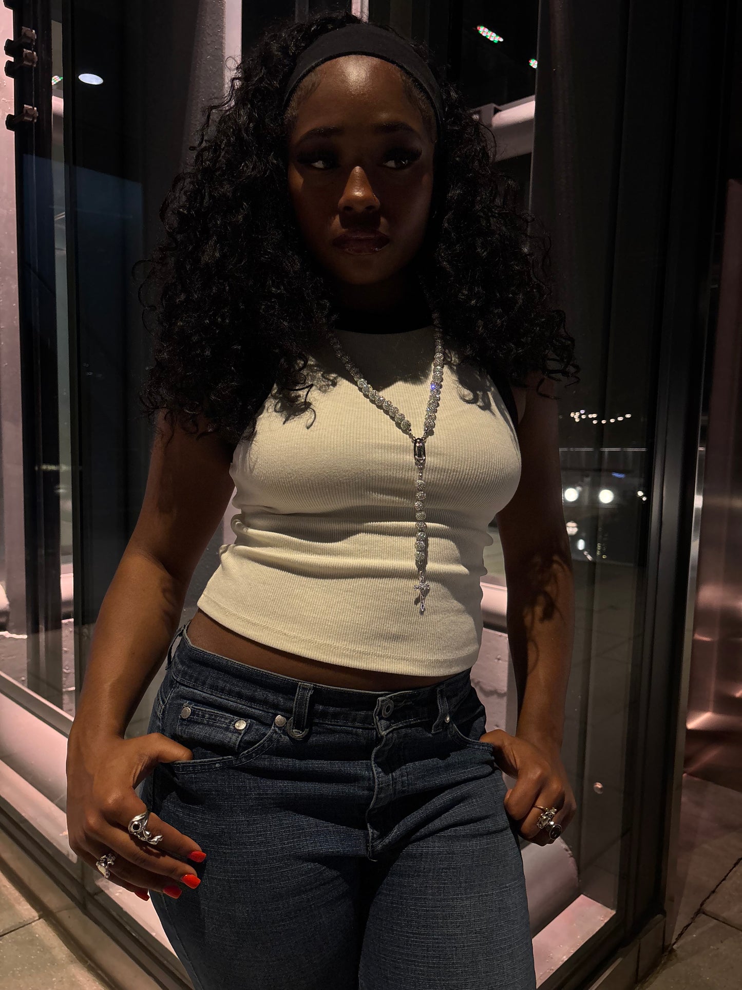 Astral Rhinestone Rosary