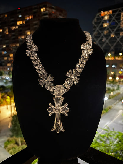 Acrylic Cross Chain