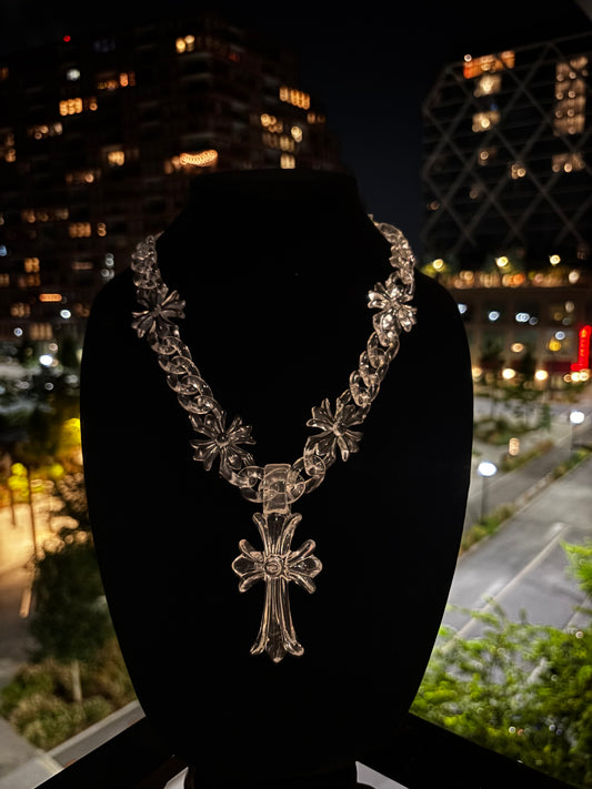 Acrylic Cross Chain